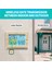 Kablosuz Hava Istasyonu: Iç ve Dış Mekan Sıcaklık Nem Ölçer, 6 Inç Renkli LED Ekran, USB Şarj, Parlaklık Ayarı (Yurt Dışından) 5