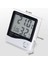 Dijital Termometre Higrometre LCD Alarmlı Saat (Yurt Dışından) 4