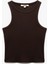Pamuklu Kolsuz Bisiklet Yaka Slim Fit Crop Atlet 1