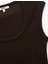 Slim Fit Pamuklu Kolsuz U Yaka Basic Crop Body 3