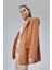 Kadın Oversize Astarlı Dokuma Blazer Ceket 2