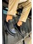 CH979 Santoni Crt Spor Erkek Ayakkabı Sıyah 4