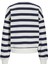 Kadin Bisiklet Yaka Çizgili Sweatshirt - Alfa 5