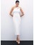 Aksesuar Detaylı Elbise - Ekru 1
