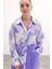 Salaş Uzun Gömlek - Lila 3