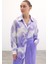 Salaş Uzun Gömlek - Lila 4