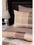 Nevora Premium %100 Pamuk Çift Kişilik Nevresim Takımı - Kahve 3