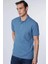 Erkek Slim Fit Dar Kesim Pamuklu Yumuşak Dokulu Serin Tutan Kumaş Düz Pike Polo Yaka Tişört 3