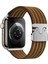 Apple Watch 10 46MM KRD-133 Naylon Kumaş Hasır Örgülü Kordon 1