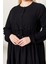 Kadın Büyük Beden Düğmeli Belmando Elbise 3