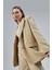 Kadın Oversize Düz Kesim Astarlı Dokuma Blazer Ceket 1