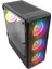 X-Horse 850W 80+ 4*12CM Argb Fan+Kontrolcü Manyetik Temperli Camlı Mid-T Gaming Oyuncu Kasası 2