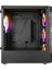 X-Horse 850W 80+ 4*12CM Argb Fan+Kontrolcü Manyetik Temperli Camlı Mid-T Gaming Oyuncu Kasası 4
