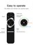 W1S Air Mouse 2.4g Kablosuz Ses Uzaktan Kumanda Ir Öğrenme Jiroskopu Android Pencere Linux Işletim Sistemi Tv Kutusu Pc Dizüstü Bilgisayar (Yurt Dışından) 4