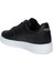 042-25 Deri Anatomik Bağcıklı Sneaker Siyah Beyaz 36-40 3