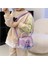 2024 Yeni Çocuk Buz ve Kar Omuz Çantası Moda Küçük Prenses Yüz Trend Dışında Aisha El Crossbody Çanta (Yurt Dışından) 3