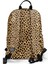 Kahverengi Leopar Desenli Okul Sırt Çantası 23681 2