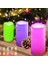 12 Adet Işıklı LED Mum Rgb Kumandalı Renkli LED Işıklı Mum Sevgililer Gününe Özel Dekor Işıklı Mum 4