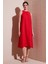 Regular Fit Halter Yaka Midi Boy Elbise Bayan Elbise 67810049 1