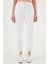Pamuklu Slim Fit Normal Bel Düz Paça Pantolon Bayan Pantolon 668Y5121 4