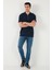 Slim Fit Normal Bel Dar Paça Jeans Erkek Kot Pantolon 1124S61NAPOLI 3