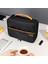 Üç Katlı Dijital Aksesuar Saklama Çantası Polyester + Pu Deri Veri Kablosu Power Bank Çanta-Siyah (Yurt Dışından) 5