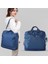 Weekeıght Büyük Kapasiteli Hafif Seyahat Saklama Çantası Elbise Bagaj Taşıma Çantası Crossbody Çanta-Lacivert (Yurt Dışından) 5