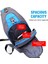 Erkek Kadın Göğüs Crossbody Çanta Sling Sırt Çantası Seyahat Spor Salonu Sırt Çantası Omuz Çantası-Siyah (Yurt Dışından) 3