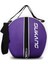 Dayanıklı Polyester Elyaf Basketbol Çantası 30CM Ayarlanabilir Omuz Askılı Spor Antrenman Sırt Çantası-Mor (Yurt Dışından) 1