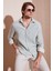 Çizgili Regular Fit Pamuklu Uzun Kollu Gömlek Erkek Gömlek CF25S129721 1