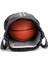 Halın Büzgülü Basketbol Sırt Çantası Ayakkabı Bölmeli Spor Topu Çantası-Siyah (Yurt Dışından) 4