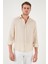 Çizgili Regular Fit Pamuklu Uzun Kollu Gömlek Erkek Gömlek CF25S129721 2