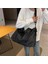 NJ-3001 Su Geçirmez Oxford Kumaş Spor Tote Çanta Seyahat Hafta Sonu Çanta Crossbody Omuz Çantası-Siyah (Yurt Dışından) 3