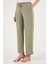 Regular Fit Normal Bel Geniş Paça Pantolon Bayan Pantolon 5866117 4