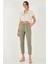 Pamuklu Slim Fit Normal Bel Düz Paça Pantolon Bayan Pantolon 668Y5121 1