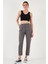 Pamuklu Slim Fit Normal Bel Düz Paça Pantolon Bayan Pantolon 668Y5121 4