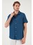 Pamuklu Regular Fit Tek Cepli Kısa Kol Gömlek Erkek Gömlek CF25S128230 3