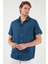 Pamuklu Regular Fit Tek Cepli Kısa Kol Gömlek Erkek Gömlek CF25S128230 4