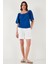Güpürlü Regular Fit Kare Yaka Bluz Bayan Bluz 5869003 4