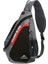 Soldıer Blade 8829 Açık Eğlence Çapraz Ceset Çantası Spor Tırmanma Çantası Polyester Fermuarlı Omuz Çantası-Siyah (Yurt Dışından) 1