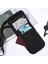 Aotu AT6938 Naylon Telefon Pasaport Kartları Saklama Çantası Açık Boyun Asılı Crossbody Çanta-Haki (Yurt Dışından) 4
