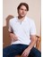 Pamuklu Regular Fit Yarım Fermuarlı Polo Yaka T Shirt Erkek Polo Yaka T Shirt 5901029 1