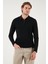 Pamuklu Slim Fit Yarım Fermuarlı Polo Yaka Sweat Erkek Sweat 5903010 4
