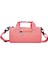 Naylon Oxford Kumaş Omuz Crossbody Çanta Seyahat Sporları Için Silindir Şekli Kova Çantası, Boyut: S-Pembe (Yurt Dışından) 1