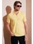 Pamuklu Regular Fit Yarım Fermuarlı Polo Yaka T Shirt Erkek Polo Yaka T Shirt 5901029 1