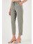 Pamuklu Normal Bel Regular Fit Düz Paça Pantolon Bayan Pantolon 668YP42282S4 5