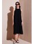 Regular Fit Halter Yaka Midi Boy Elbise Bayan Elbise 67810049 2