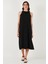 Regular Fit Halter Yaka Midi Boy Elbise Bayan Elbise 67810049 4