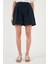 Pamuklu Standart Fit Yüksek Bel Dikiş Detaylı Şort Bayan Şort 668YP4921 2