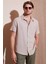 Pamuklu Regular Fit Tek Cepli Kısa Kol Gömlek Erkek Gömlek CF25S128230 1